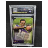 1998 Absolute Randy Moss Rookie Card #9 Graded 8.5 NM-MT+