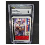 1998 UD Choice Peyton Manning Rookie Card #193 Graded Mint 9
