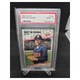 1989 Fleer Bert Blyleven Baseball Card #105 Graded PSA Mint 9