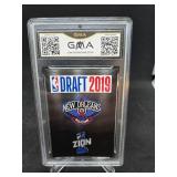 2019 ACEO Rated Rookie Zion Williamson Rookie Card Graded Gem Mint 10