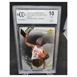 2009-10 Upper Deck Legacy Collection Gold Michael Jordan #48 Graded Gem Mint 10
