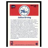 1986-87 Fleer Julius Erving Basketball Sticker Card #5