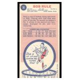 1969-70 Topps Bob Rule Basketball Vintage Card #30 - Tall Boys