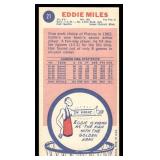 1969-70 Topps Eddie Miles Basketball Vintage Card #21 - Tall Boys