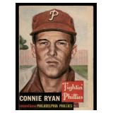 1953 Topps Connie Ryan Baseball Vintage Card #102