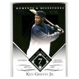 2007 Topps Moments & Milestone Ken Griffey Jr. Card #45 Serial #