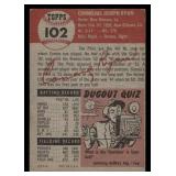 1953 Topps Connie Ryan Baseball Vintage Card #102