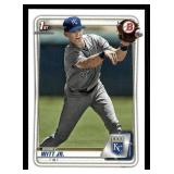 2020 Bowman Bobby Witt Jr. Rookie Card #BP-25