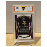 3D Grading 9.5 Gem Mint 2020 Select Silver Prizm Justin Jefferson Rookie #161