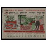 1956 Topps Gil Hodges Vintage Baseball Card #145