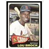 1965 Topps Lou Brock Vintage Baseball Card #540