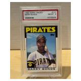 PSA 8 1986 Topps Traded Barry Bonds Rookie #11T