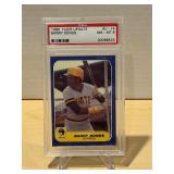 PSA 8 1986 Fleer Update Barry Bonds Rookie #U-14