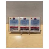 1991 Skybox Team USA (3) Card Team Panoramic Picture Set C@@L!!!!!