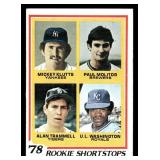 1978 Topps Paul Molitor Rookie Vintage Baseball Card #707