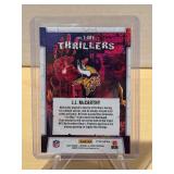 2024 Rookies & Stars Thrillers Red Prizm J.J. McCarthy Rookie #T-JMV L@@K!!!