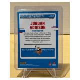 2023 Optic Pink Prizm Jordan Addison Rookie #368