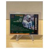 1998 Crown Royale Pivotal Players Peyton Manning Rookie #12