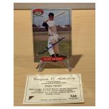 1994 Nabisco Duke Snider Autograph Card with Certificate of Authenticity