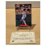1994 Nabisco Jim Palmer Autograph Card with Certificate of Authenticity