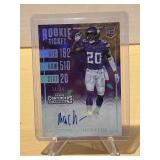 2018 Contenders Cracked Ice Autograph Mackensie Alexander Rookie #175 Serial #14/24!!!