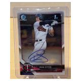 2018 Bowman Chrome Draft Autograph Ryan Jeffers Rookie #CDA-RJ