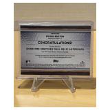 2023 Topps Museum Dual Relic Autograph Byron Buxton Serial #196/299!!!