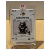 2019 Illusions Gold Red Autograph Alexander Mattison Rookie Serial #24/50!!!