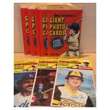 1981 Topps Superstar Photos & Giant Photo Cards Sealed Packs L@@K!!!
