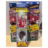 (4) 1983 Topps Football Sealed Sticker Boxes L@@K!!!