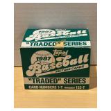 1987 Topps Traded Baseball Factory Sealed Set