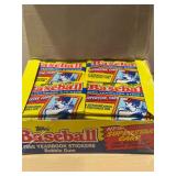 1988 Topps Baseball Yearbook Stickers Box - 48 Packs