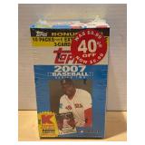 2007 Topps Baseball Series 2 Factory Sealed Blaster Box