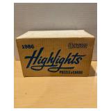 1986 Donruss Highlights Baseball Factory Case - 15 Sets!!!