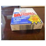 1989 Fleer Baseball Cello pack with Ken Griffey Jr. Rookie Card on Top