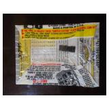 1989 Fleer Baseball Cello pack with Ken Griffey Jr. Rookie Card on Top