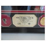 Michael Vick 8 X 10 Framed Photo Autograph NFL Certified