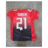 Deon Sanders Autograph Jersey with Beckett C.O.A - **Prime Time**