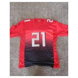 Deon Sanders Autograph Jersey with Beckett C.O.A - **Prime Time**