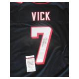 Michael Vick Autographed Jersey JSA Certified
