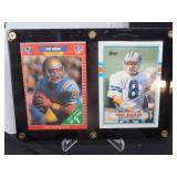 Troy Aikman Rookie Card Lot of 2