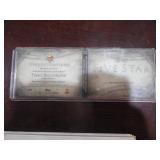 2014 Topps Five Star Teddy Bridgwater Rookie Patch Autograph Booklet Card Serial #