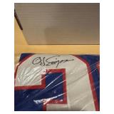 JSA O.J. Simpson Buffalo Bills Autograph NFL Jersey