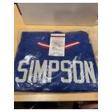JSA O.J. Simpson Buffalo Bills Autograph NFL Jersey