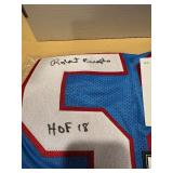 Tri-Star Houston Oilers HOF Robert Brazile Autograph NFL Jersey