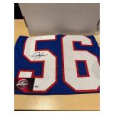 Leaf New York Giants HOF Lawrence Taylor Autograph NFL Jersey
