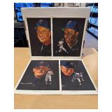 (4) 1963 Western Oil Minnesota Twins 8x10 RARE!!!