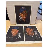 (3) 1963 Western Oil Minnesota Twins 8x10 RARE!!!