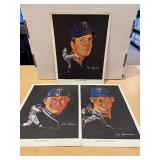 (3) 1963 Western Oil Minnesota Twins 8x10 RARE!!!