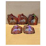 (5) 2024 Topps Holiday Baseball Ornament Cards L@@K!!!